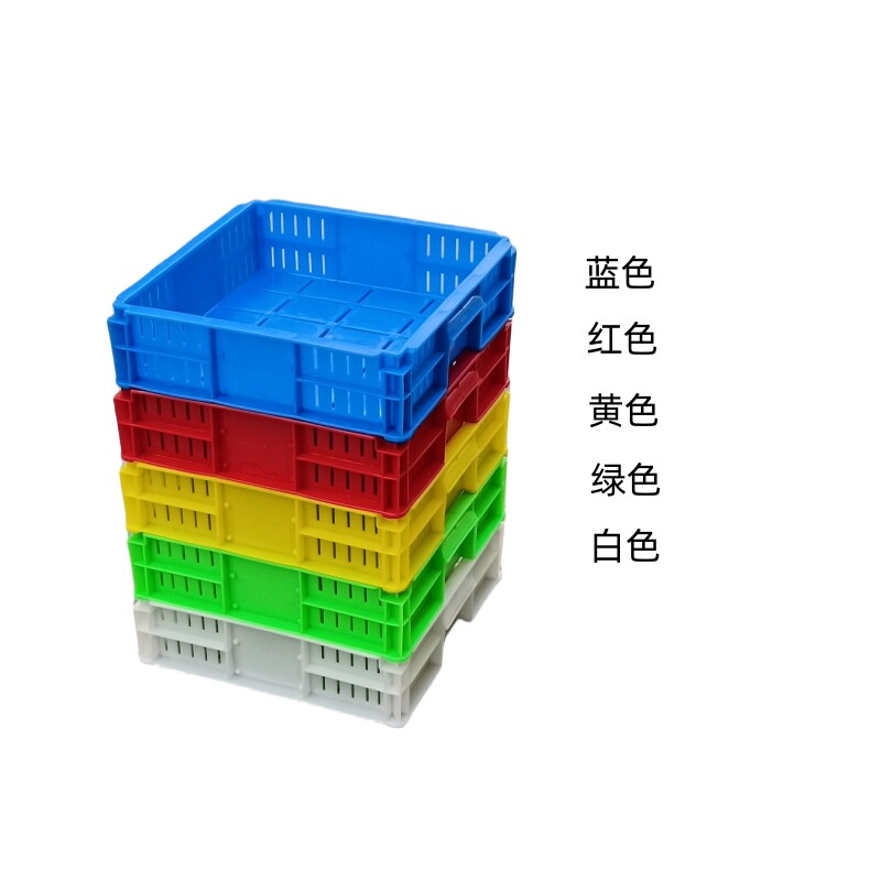 阀门厂推荐正方形塑料框周转筐豆腐模具角阀收纳工具箱整理箱加厚