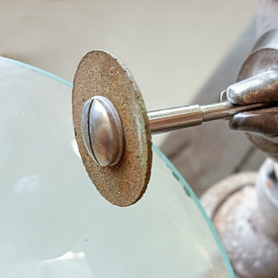 烧结金刚石锯片全金刚砂切割片切片铜基玉石烤瓷玻璃雕刻耐磨锋利