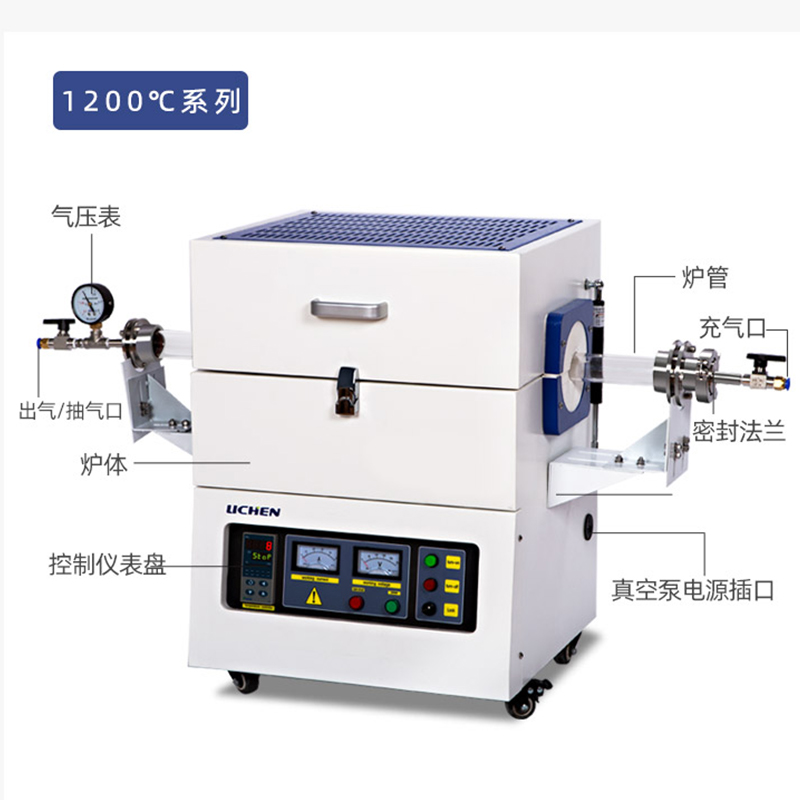 力辰科技管式气氛炉实验