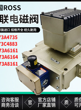 ROSS美国J3573A4735/B5259/C4883双联电磁阀D3573A6161A6164A8161