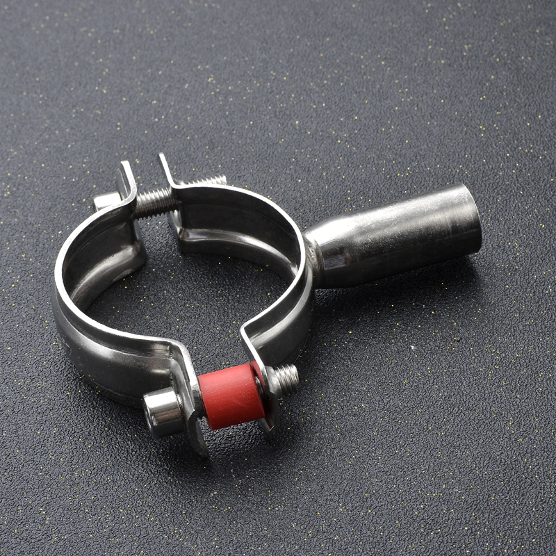 304不锈钢卫生级管子夹管道固定卡子支架圆管卡扣抱箍水管紧固