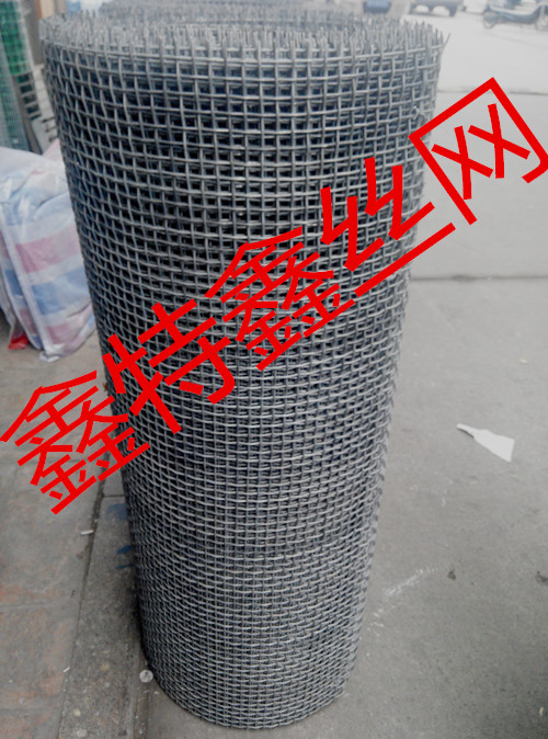 热镀锌钢丝网白轧花加粗