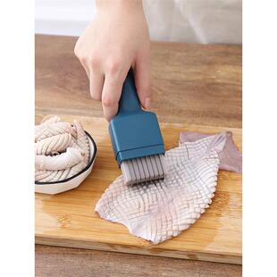 鱿鱼花刀神器鲍鱼腰花刀鸭胗猪腰改花雕刻工具可调式多功能拉花刀