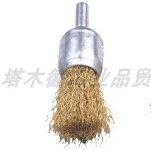 钢丝刷 笔刷 手电钻抛光刷 笔型钢丝刷 迷你刷 带柄钢丝刷