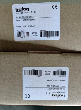 议价trafag 900.2672.900 压力开关 再拍