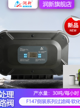 润新30吨侧装带485通讯过滤阀53530F147B1树脂软化阀63630 F147A3