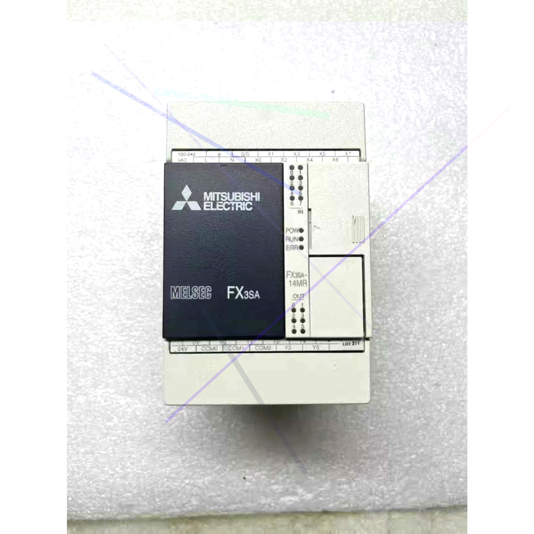 询价原装正品三菱PLC FX3SA-14MR-CM议价