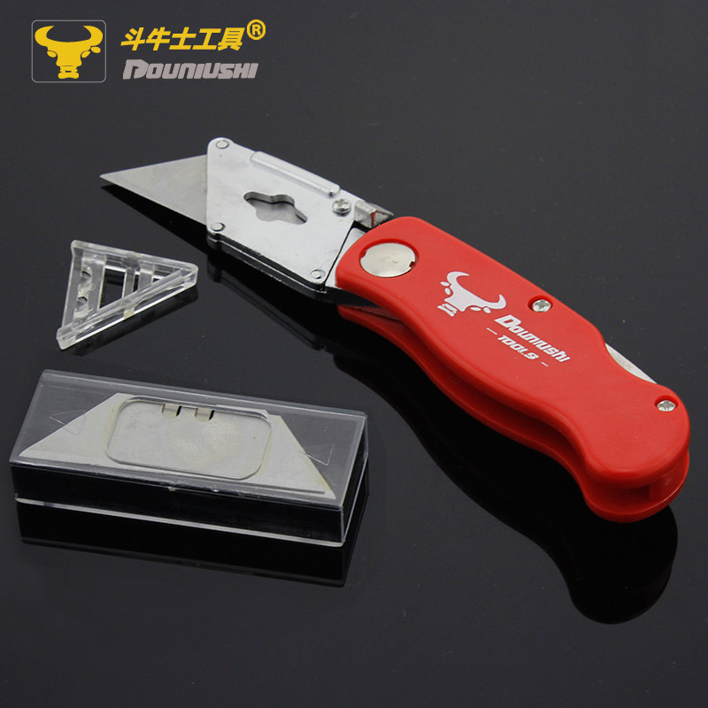 斗牛士拆叠美工刀梯型美工刀地毯墙壁纸割刀勾刀介刀梯型刀刀片,户外/登山/野营/旅行用品,户外防护配件,淘宝优惠券,粉丝福利购,淘宝优惠卷