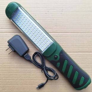 双电池汽修led充电维修灯修理工工作灯照明检修灯手持强光应急灯