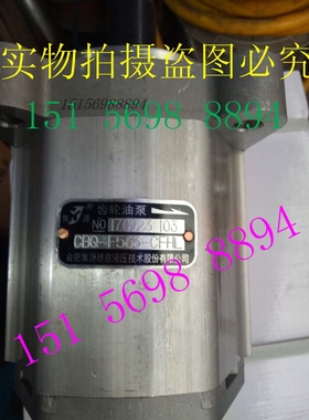 液压齿轮油泵合肥CBQZ-F563-AFφL合肥集源穗意液压齿轮油泵