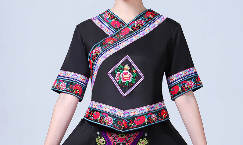 网红同款苗族衣服民族风