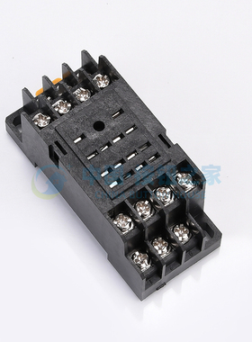 PYF14A MY4NJ HH54P小型继电器底座座子通用款 14脚 厚铜带