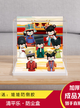 亚克力展示盒Nanci囡茜清平乐孤城闭若来盲盒手办防尘收纳盒A025