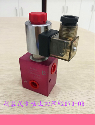 台湾插装式电动止回阀二