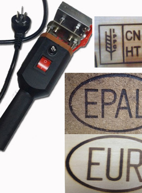 木托盘手持式IPPC烙印机 商标IPPC烙印机 成品木箱商标LOGO烫印机