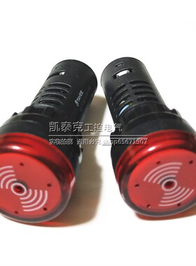 原装正品上海天逸TAYEE AD17-22SM AC/DC12V/110V/220V闪光蜂鸣器