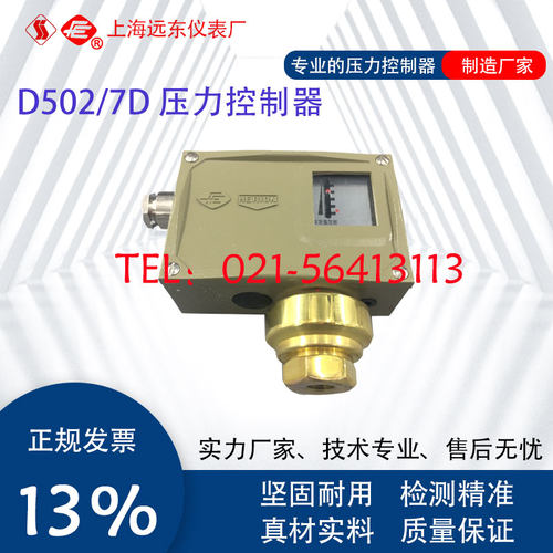 0810100 0810200 0810300 0810400上海远东仪表D502/7D压力控制器