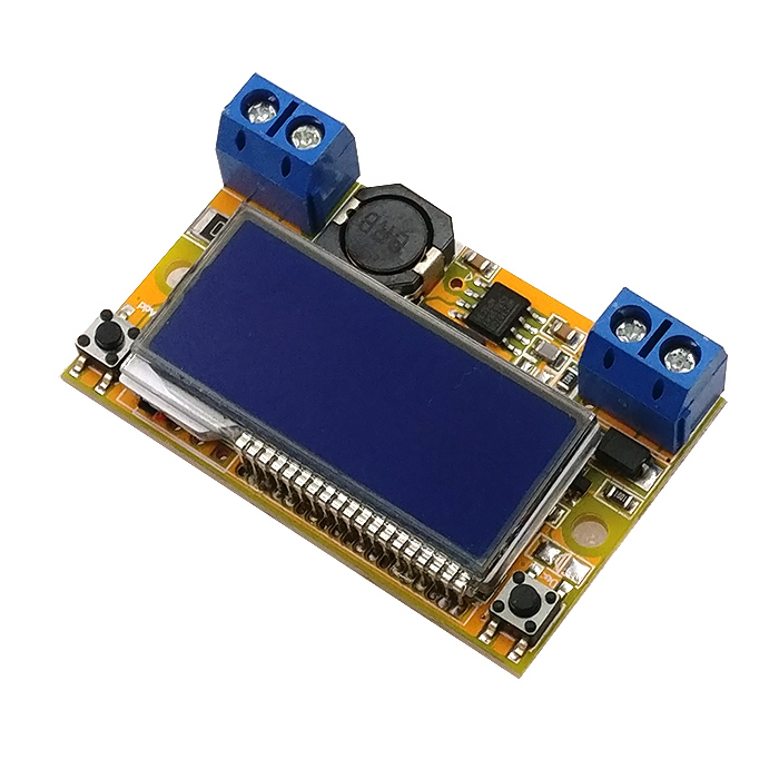 可调降压稳电源模块带显