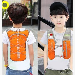 学生儿童双肩包户外徒步骑行登山包水壶水袋包男童女童春游小背包