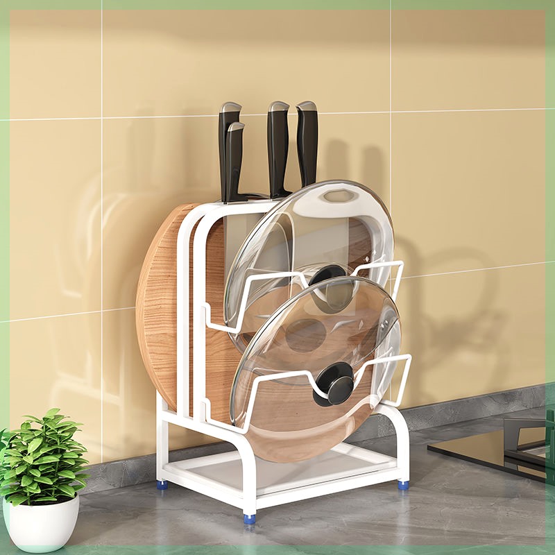 厨房锅盖置物架台面壁挂