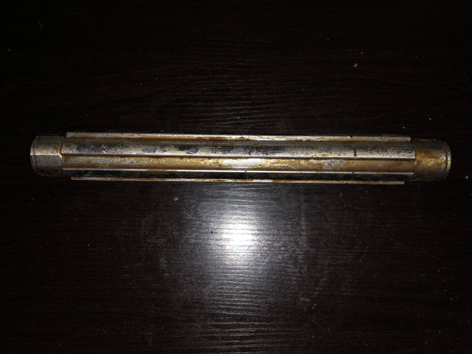 北京南通铣床x62w/52k/53k/xa6132变速箱花键轴2二ii轴343e长l336