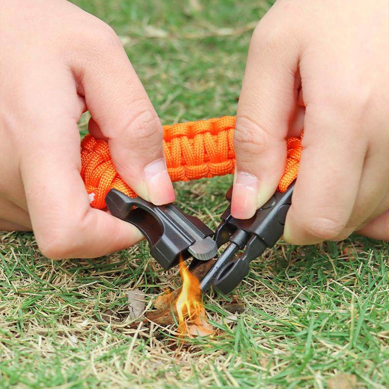 2个 户外伞绳求生口哨打火石逃生应急伞绳手链救生手镯户外装备,童鞋/婴儿鞋/亲子鞋,儿童凉拖鞋,淘宝优惠券,粉丝福利购,淘宝优惠卷