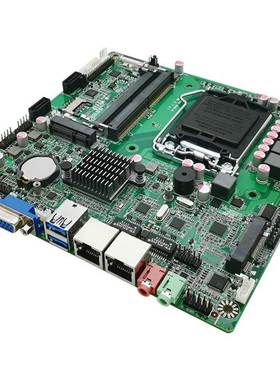 H310-ITX 迷你mini itx主板HTPC支持八代酷睿小主板全新