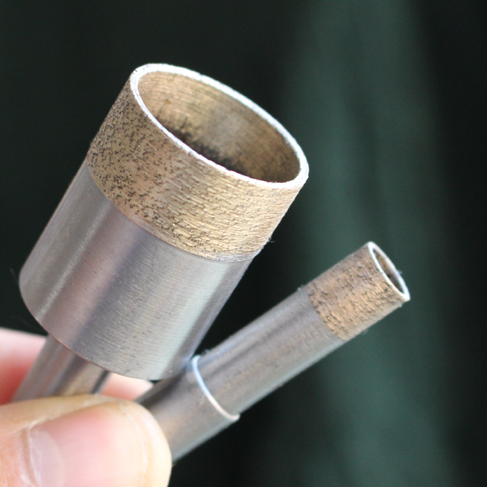 烧结金刚石开孔器打全砂