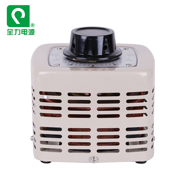 上海全力电源学校工业灯具接触式手动调压器TDGC2-1000VA0-250V