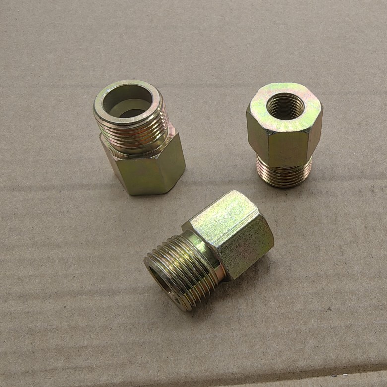 外丝凹口转内氮气管接头