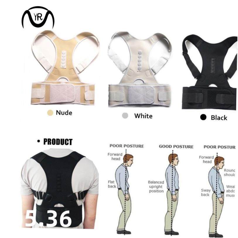 Posture Corrector Brace Shoulder Back for Men Women Belt