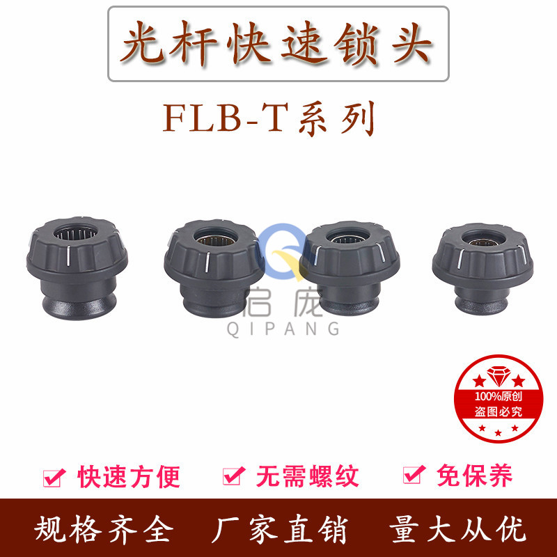 FLB-T光轴快速锁头光杆快速锁头光轴锁紧光轴顶锥光轴锁头锁紧顶