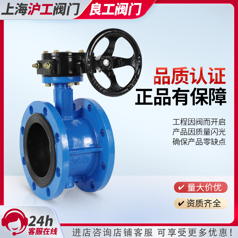 上海沪工阀门球墨铸铁手