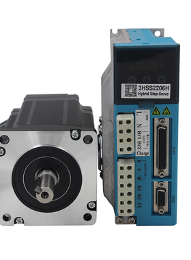 86三相闭环电机套装 6Nm 126机身 高压220V 86三相闭环电机带刹车