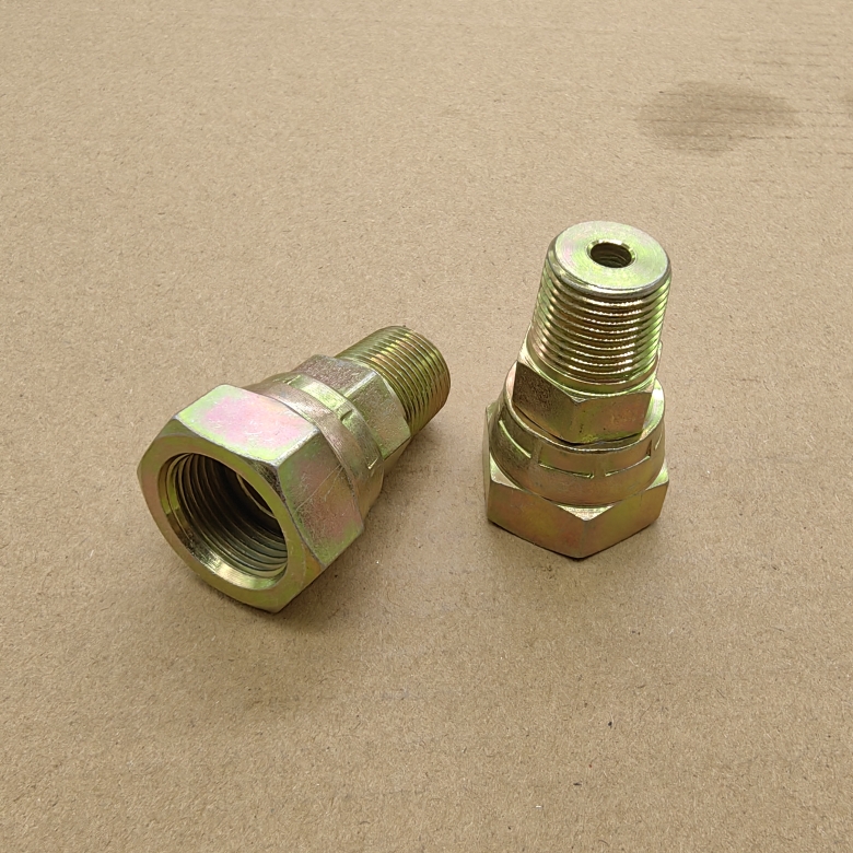 外丝平转内活接压力表动