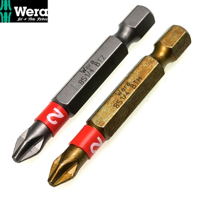 德国维拉WERA电气动加硬抗扭十字螺丝批头851/4BTH BTZ PH 1 2 3