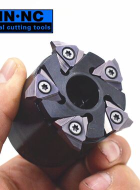 海纳V22-63/80/100内外螺纹铣刀盘旋风铣螺杆数控刀具22VNR刀片