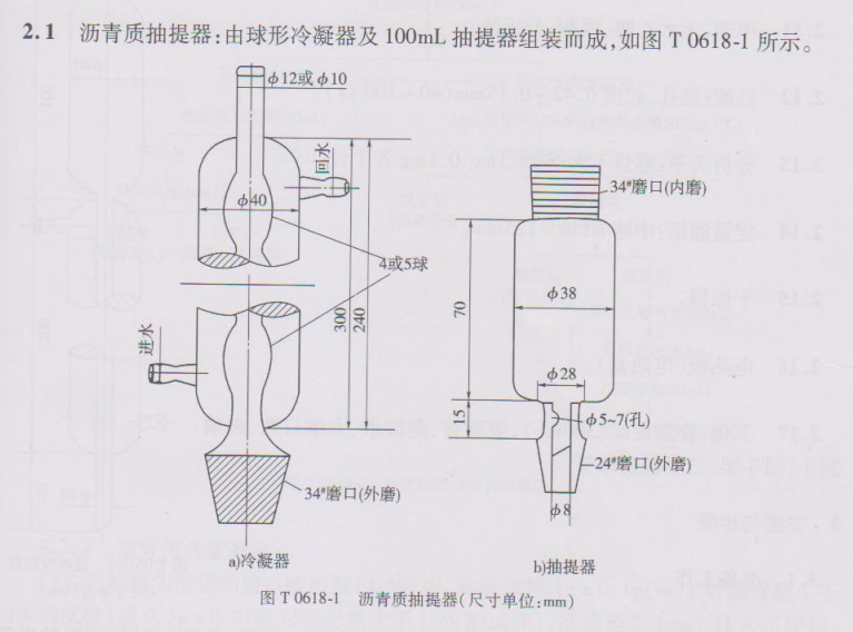 公路工程沥青质抽提器,jtge20抽提器,t0618沥青化学组分实验