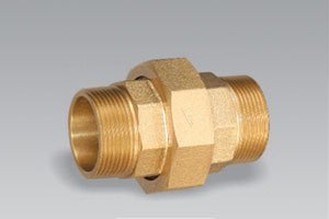 正品埃美柯661黄铜加厚双外丝丝口活接头DN15（4分）1/2专卖店