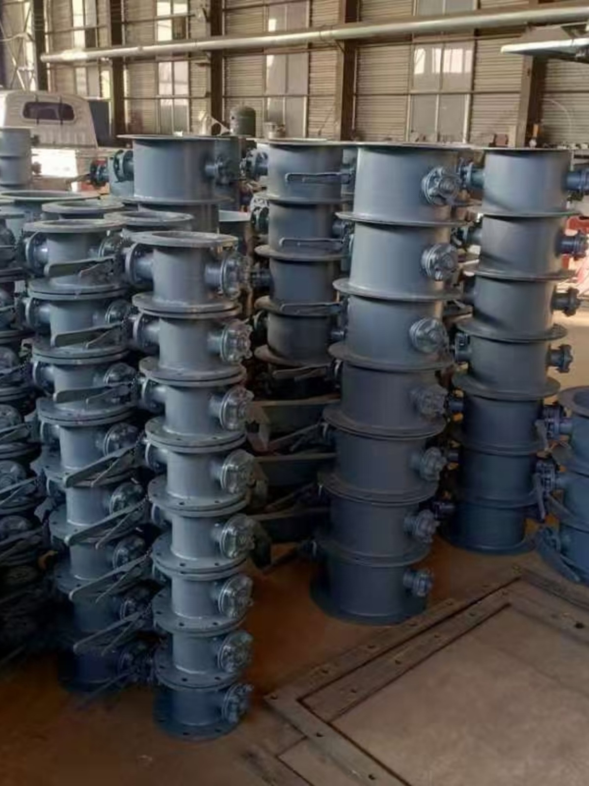 手动调风阀气蝶百叶管道