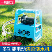 充电水泵便携式 抽水泵12V小型抽水机打药泵 家用户外浇菜充电式