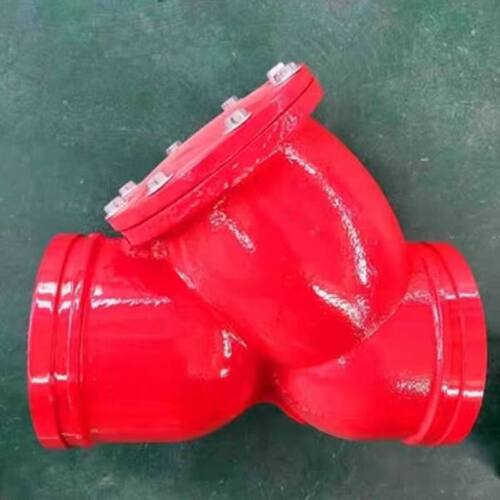 沟槽卡箍型过滤器式除污