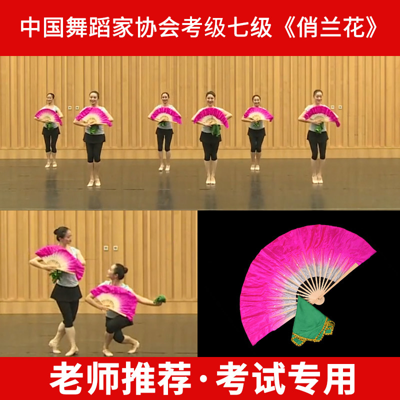 中国舞考级专用扇子手帕