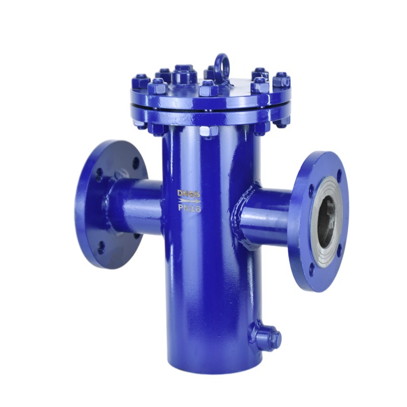 上海沪工铸钢篮式过滤器