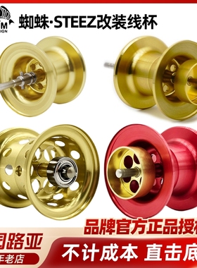 DTD道合路亚改装线杯蜘蛛103 STEEZ105F精细钓远投固定刹车水滴轮