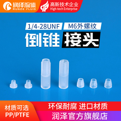 润泽流体倒锥螺纹套管塑