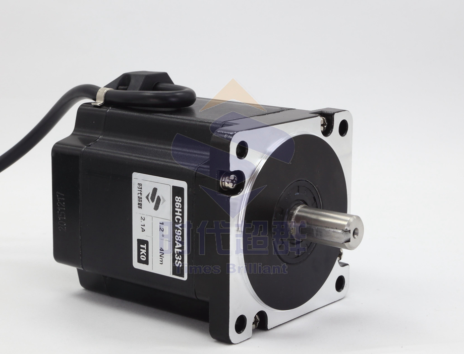 86三相高压步进电机套装86HCY98AL3S 4NM电机220V驱动器 时代超群