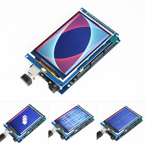3.5寸TFT彩屏模块 320X480 显示液晶屏 兼容 MEGA2560 R3