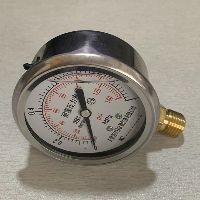 天津迈尔特耐震压力表径