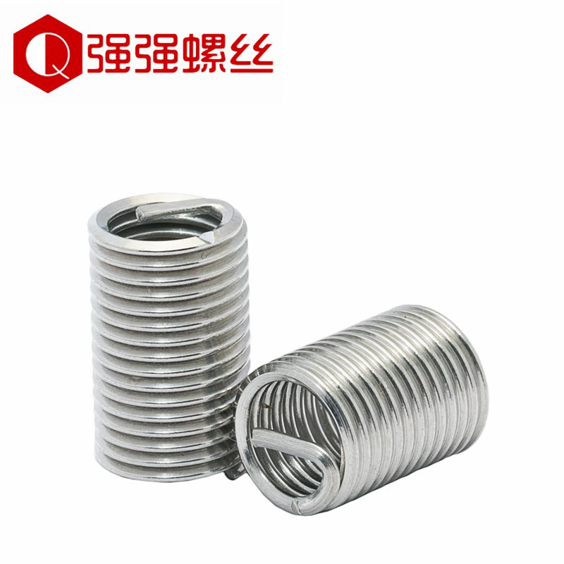 304不锈钢钢丝螺套螺丝螺纹牙套螺纹套修复丝套M2M3M4M6M8M10M12